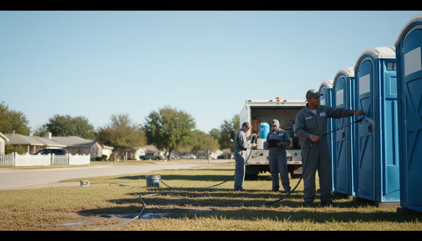 Long-Term Portable Toilet Rental in Crawford, TN near me